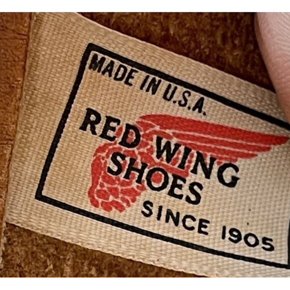 Vintage Red Wing Pecos Pull On Cowboy Western Boots Men's 12 B - Picture 10 of 12